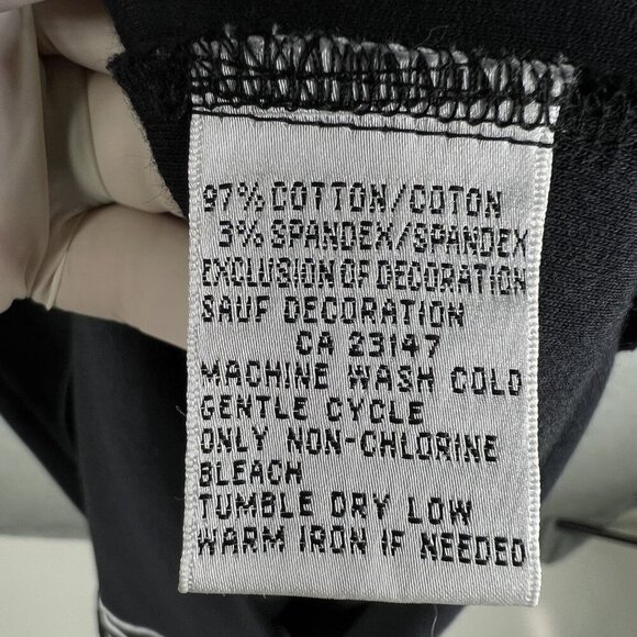 Talbots Womens M Black Maxi Dress Floral Embroidery Short Sleeve V-Neck Hippie - Picture 12 of 13